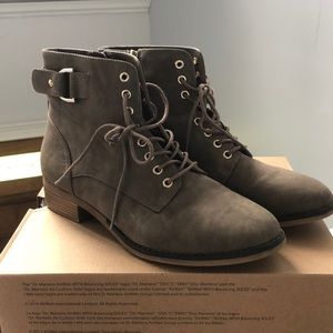 Xappeal lace up booties